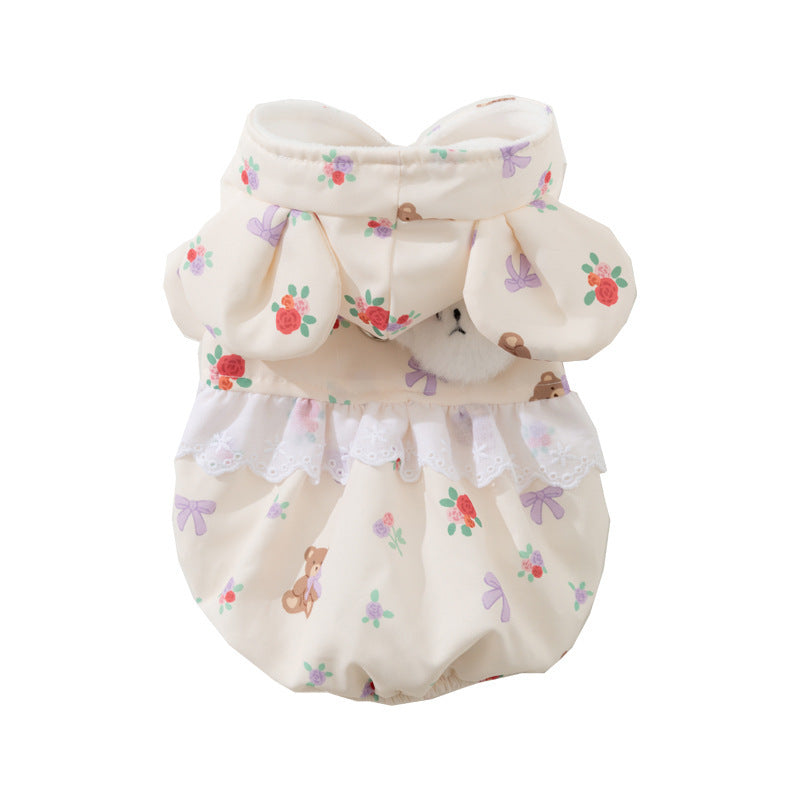 Cat Clothes, Bear Two-legged Cotton-padded Clothes For Kittens