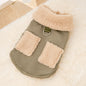 Dog Puppy Clothes Korean Style Coffee Sweater Fit Small Dog Pet