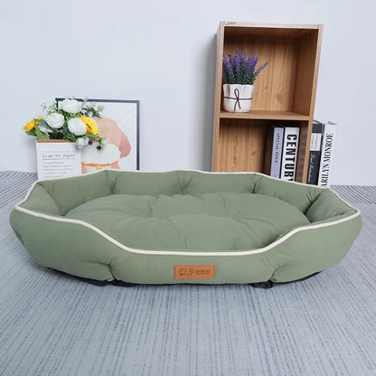 Pet Sofa Bed – Large Dog & Cat Sleeping House | Winter Warm Cushion Mat for Big Pets