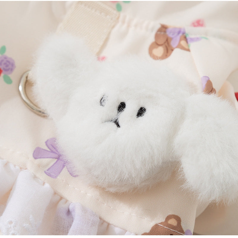 Cat Clothes, Bear Two-legged Cotton-padded Clothes For Kittens