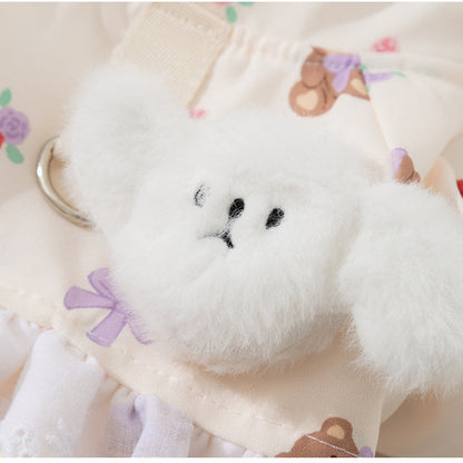 Cat Clothes, Bear Two-legged Cotton-padded Clothes For Kittens