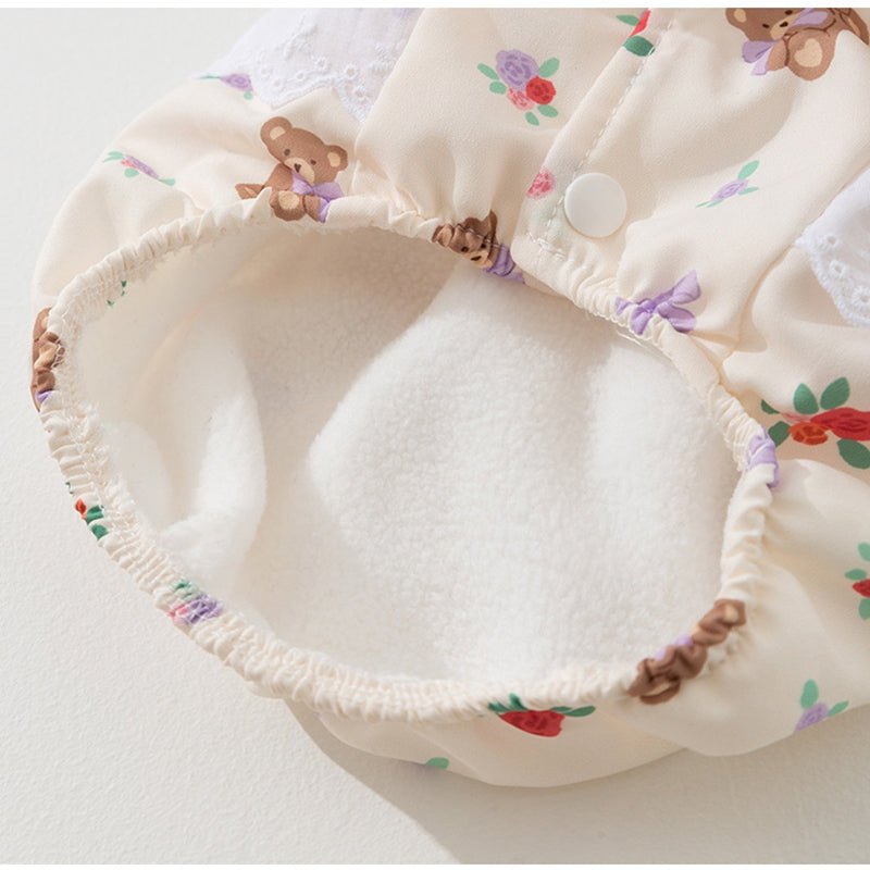 Cat Clothes, Bear Two-legged Cotton-padded Clothes For Kittens